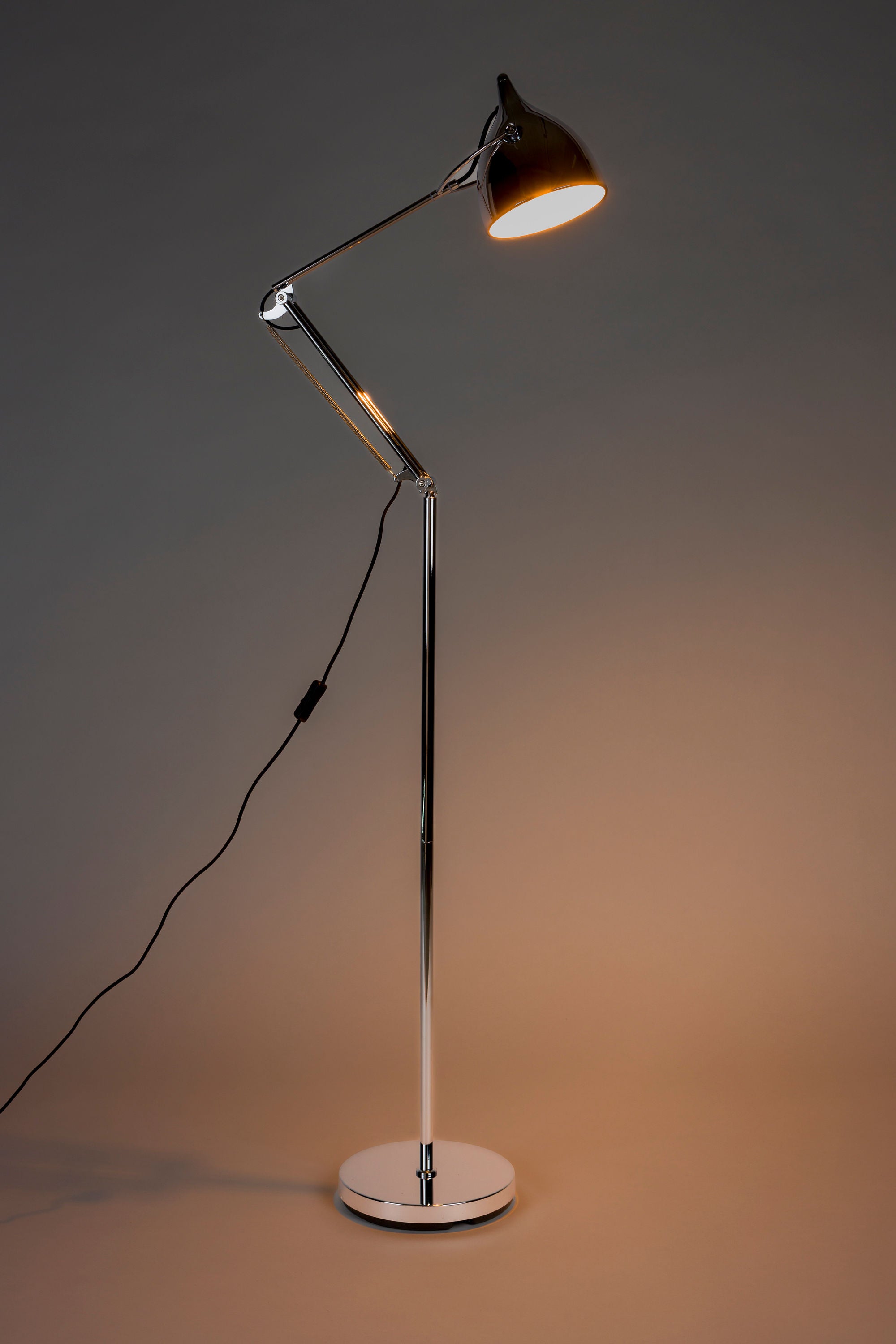 Zuiver Reader Chrome Floor Lamp